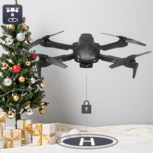 4DRC V13 drone with 720P HD camera, app control real-time video transmission, quadcopter for beginners, remote control toy gift for adults and children