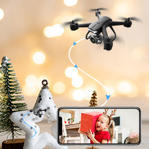 4DRC V14 drone with 1080P HD camera, app control real-time video transmission, quadcopter for beginners, Christmas gift for adults and children