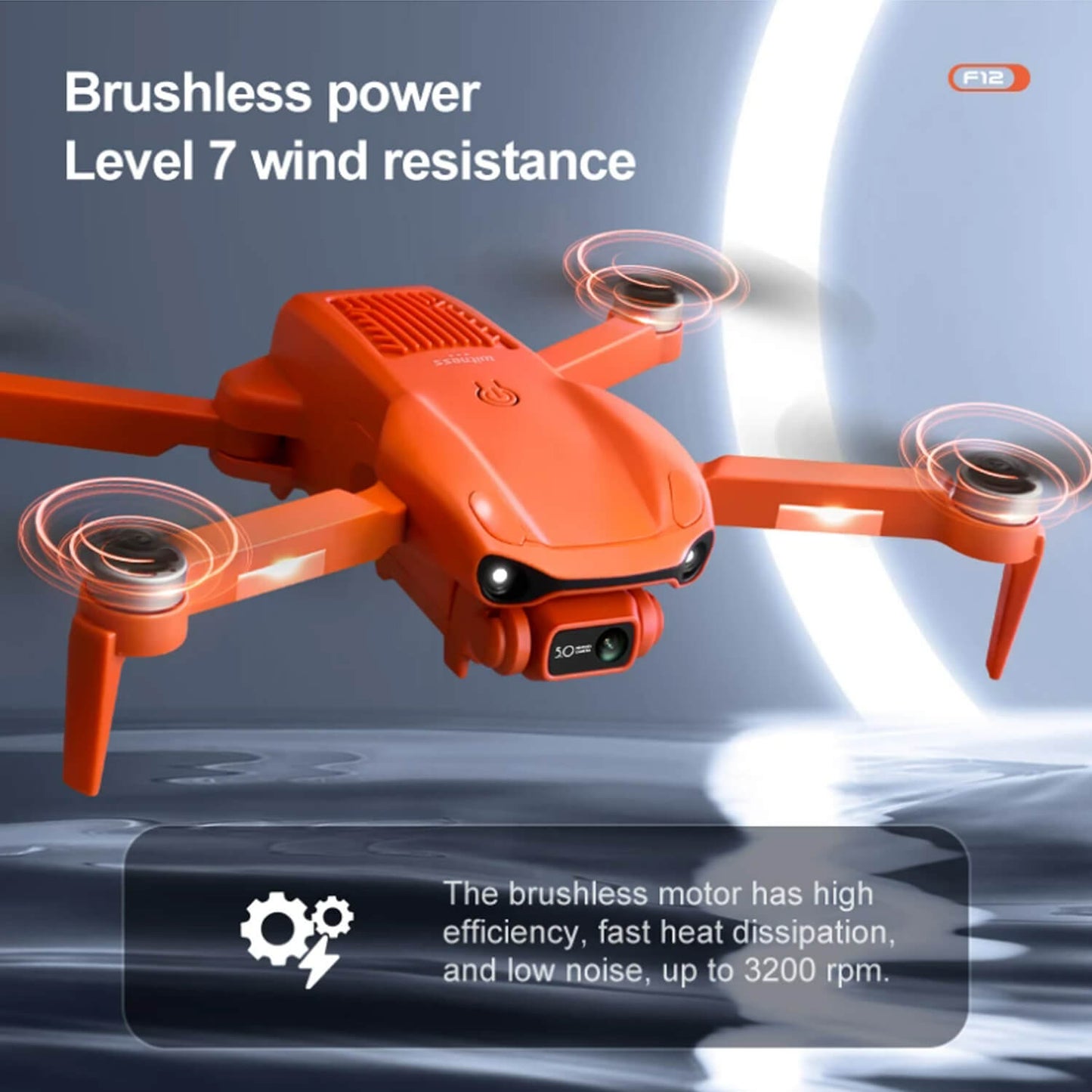 4D-F12 GPS Brushless Drone with 4K Camera