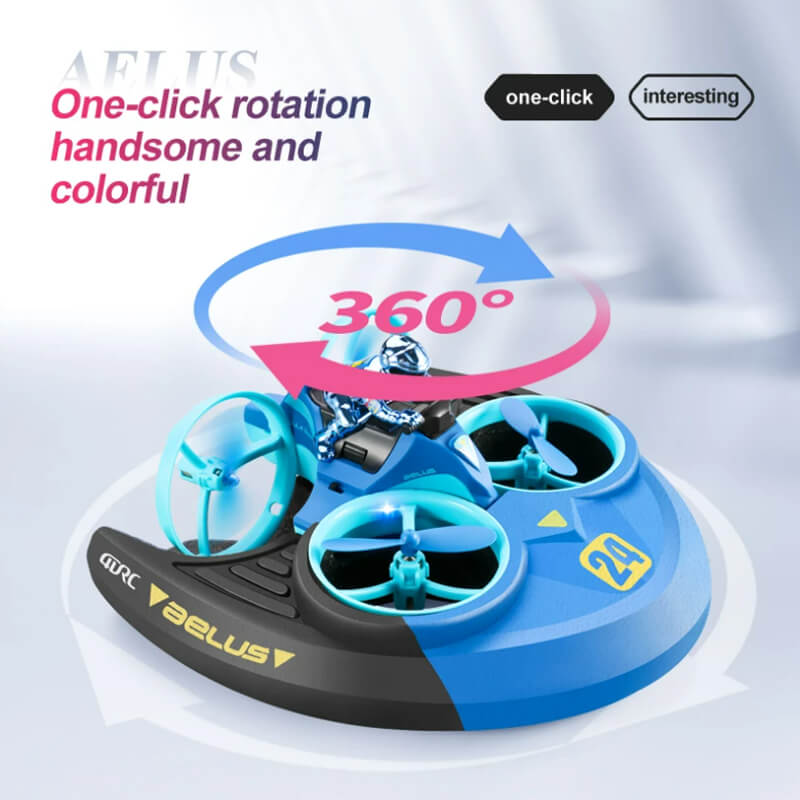 4D-V24 Drone RC Car RC Boat 3 in 1 Toy