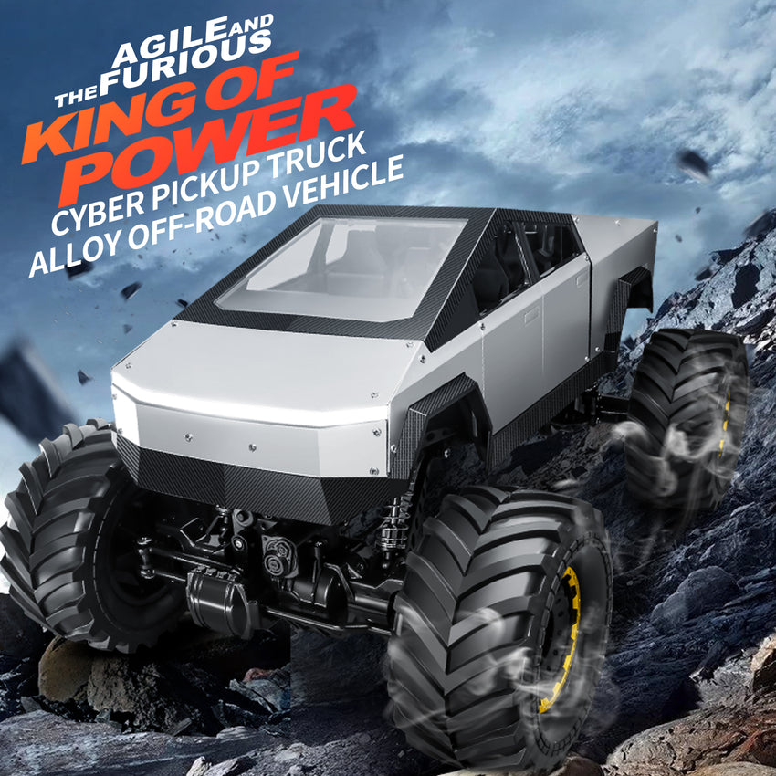 9219E 6-Wheel 4WD RC Rock Crawler – All-Terrain Off-Road Monster Truck