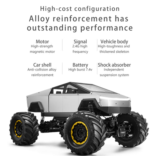 9219E 6-Wheel 4WD RC Rock Crawler – All-Terrain Off-Road Monster Truck
