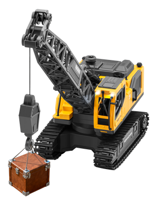 4D-E4 12-Channel RC Crawler Crane with Spray Function（1:18 Scale）