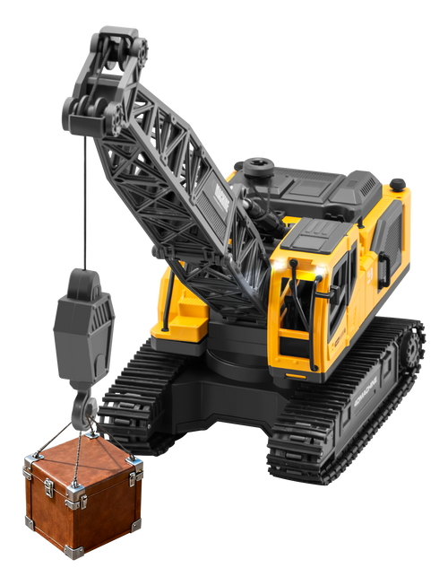 4D-E4 12-Channel RC Crawler Crane with Spray Function（1:18 Scale）
