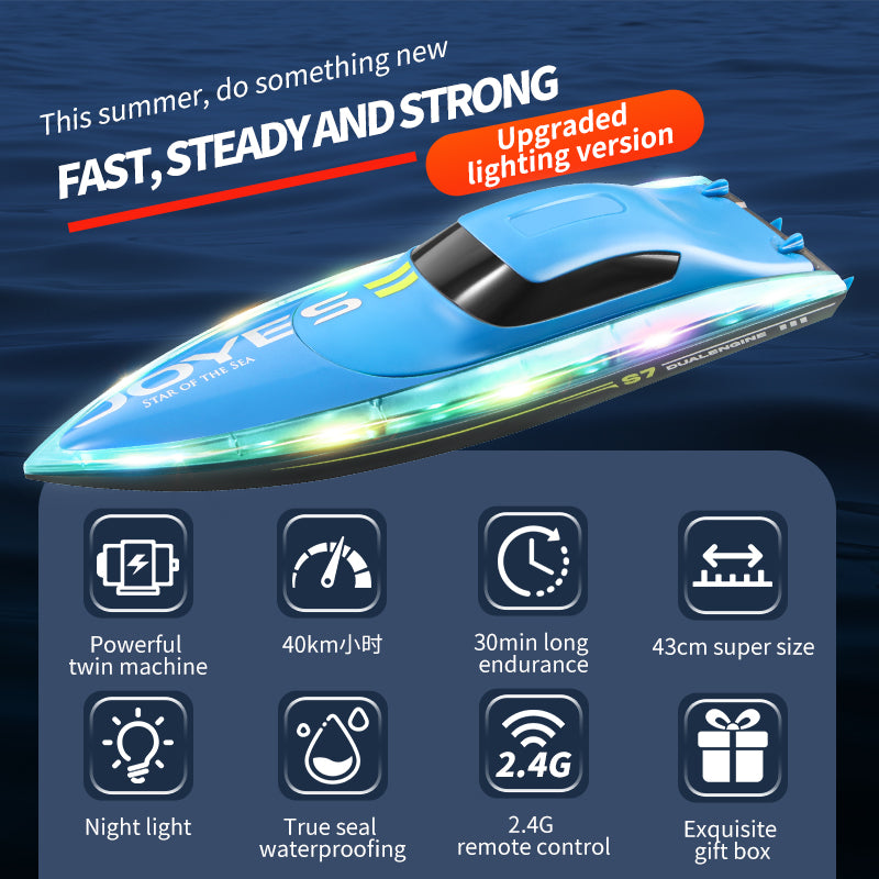 4D‑S7 Series Dual‑Propeller RC Boat