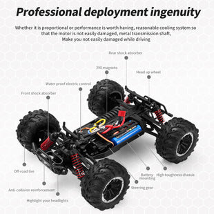 4D-H5 Series 4WD Brushed High-Speed RC Off-Road Vehicle