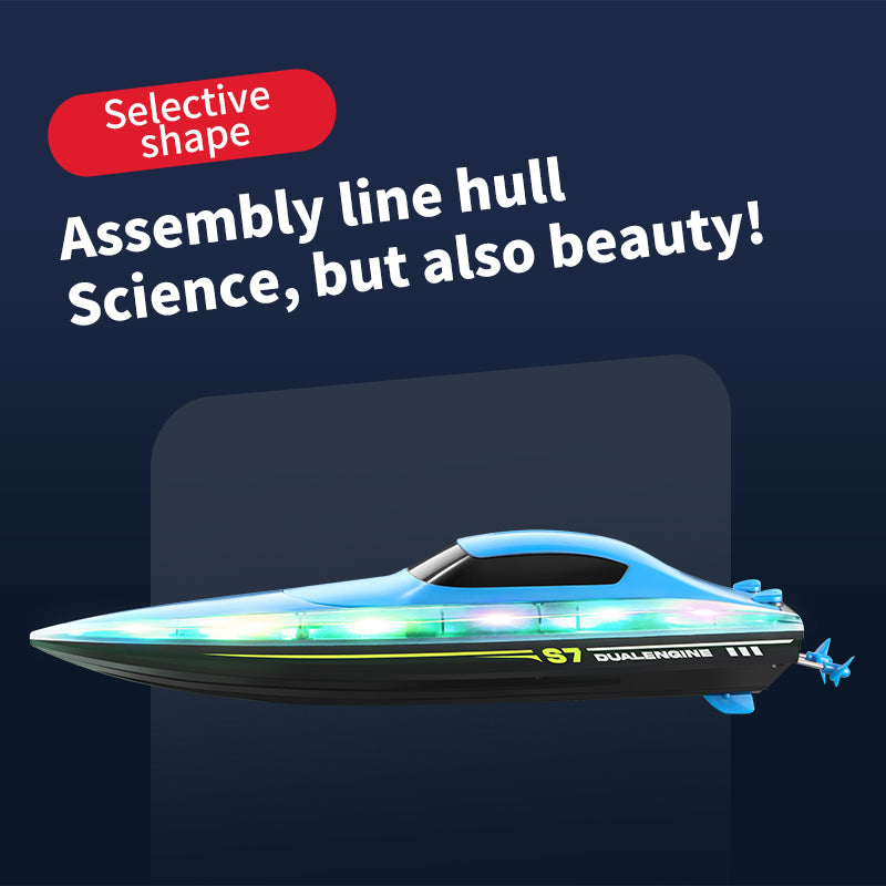 4D‑S7 Series Dual‑Propeller RC Boat