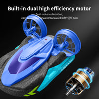 4D‑S10 Series 2‑in‑1 Amphibious Stunt Hovercraft RC Boat