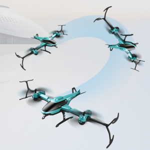 4DRC V10 Remote Control Helicopter can perform a 360 flip and roll in any direction.