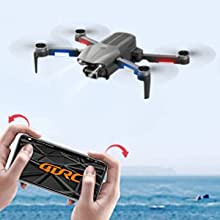 4DRC WISE F9 GPS Brushless Drone Gravity Control