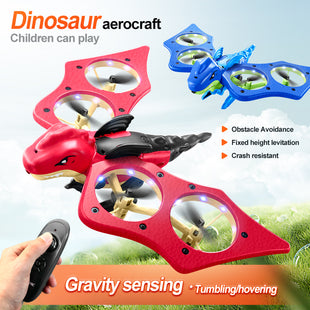 4D-V48 Dinosaur Quadcopter: Obstacle Avoidance RC Drone for Kids