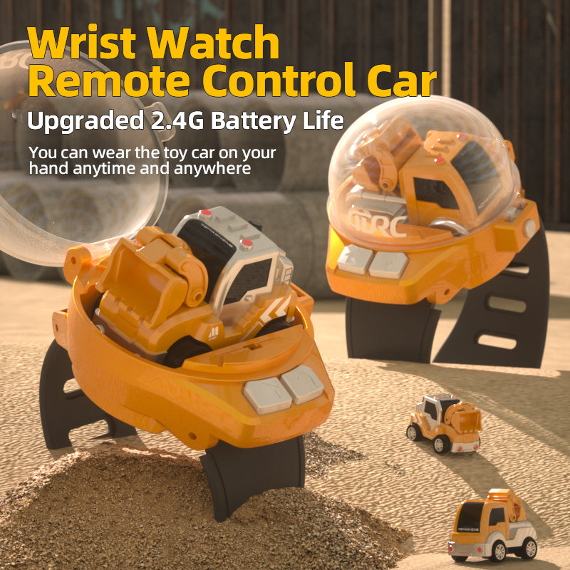 4D‑C19 Series Wrist Watch RC Construction Vehicle