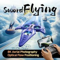 4D-V57 WiFi Flying Sword Drone – 8K HD Camera, Optical Flow Positioning, Immortal Sword Aesthetic