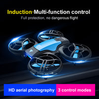 4D-V8 Induction RC Quadcopter – 5MP HD Camera, 3 Control Modes, Full Protection for Kids & Beginners
