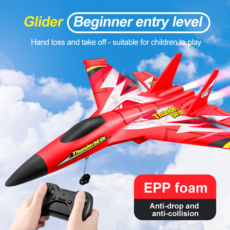 4D-G6 2CH RC Glider Fighter | Mid-Size EPP Foam RC Plane for Beginners
