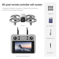 4D-V53 8K RC Drone with Screen Remote Controller – Beginner-Friendly Aerial Photography
