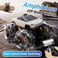 4D-Y10-2 Cyber Amphibious RC Truck – 8K FPV, 4WD Off-Road Monster