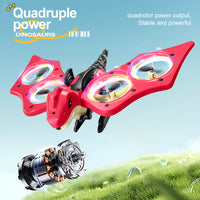 4D-V48 Dinosaur Quadcopter: Obstacle Avoidance RC Drone for Kids