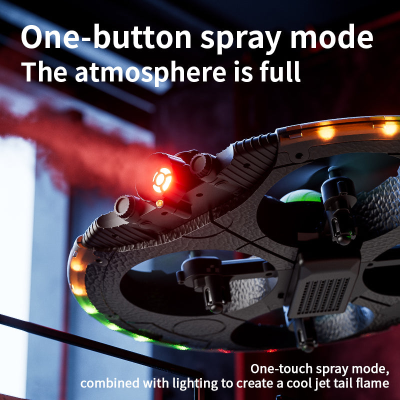 4D-V47 UFO Drone Series – Light & Spray Quadcopter