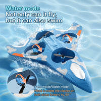 4D-V54 EPP Foam Amphibious Fighter Jet | Sea, Land & Air Stunt Drone for Beginners & Kids