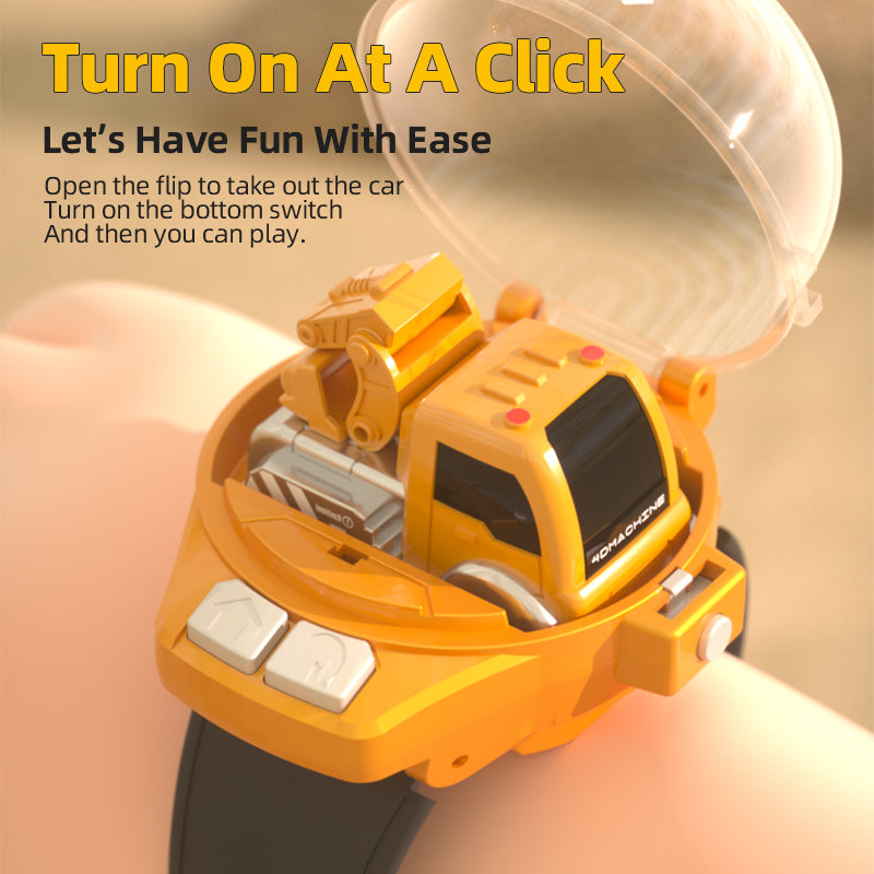 4D‑C19 Series Wrist Watch RC Construction Vehicle