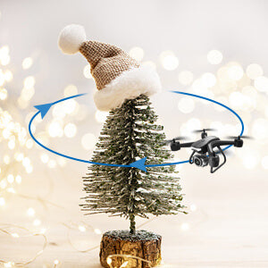 4DRC V14 drone with 1080P HD camera, app control real-time video transmission, quadcopter for beginners, Christmas gift for adults and children