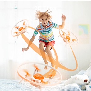 4DRC V5 mini drone with 720P HD camera, body light effect, app control real-time image transmission, remote control quadcopter, toy gift for children