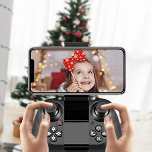 4DRC V4 drone with 1080P HD camera, dual-lens real-time video transmission, app control, quadcopter for beginners, remote control toy gift for adults and children