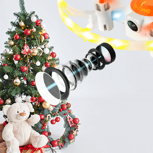 4DRC V5 mini drone with 720P HD camera, body light effect, app control real-time image transmission, remote control quadcopter, toy gift for children