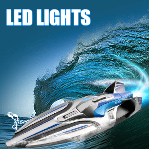 4DRC S1 Remote Control Boat for Kids Adults,20+ MPH Fast Rc Boat for Pools and Lakes