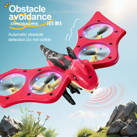 4D-V48 Dinosaur Quadcopter: Obstacle Avoidance RC Drone for Kids