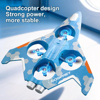 4D-V54 EPP Foam Amphibious Fighter Jet | Sea, Land & Air Stunt Drone for Beginners & Kids