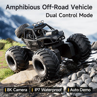 4D-Y10 Amphibious Off-Road RC Truck – 8K FPV, 4WD Climbing Monster