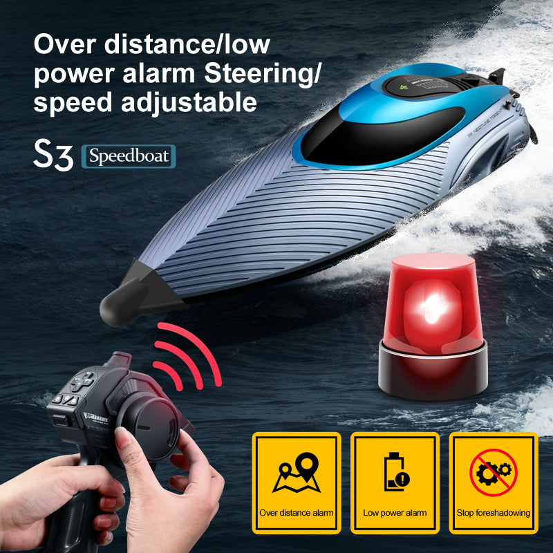4D‑S3 Series Single‑Propeller High‑Speed RC Boat（Medium‑Size）