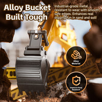 4D‑E1 Series 12‑Channel Alloy Spray Track RC Excavator (1:18 Scale)