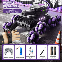 4D-Y13 Stunt Water Gel Tank – 4/6/8-Wheel RC Battle Vehicle