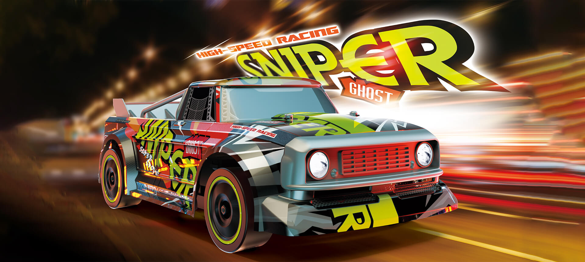 4DRC H2 RC car 2.4GHz off-road racing truck