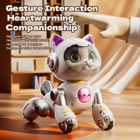 4D-Y14-2 Smart AI Robo-Cat – Interactive Gesture & Voice-Controlled Companion