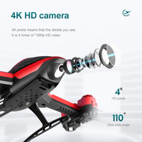 4D-V10 Series Foldable RC Helicopter Drone