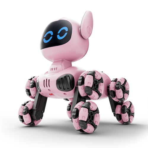 4D-Y9 8-Wheel Stunt Robo-Pet – Dual Control, Voice Command & Interactive Companion