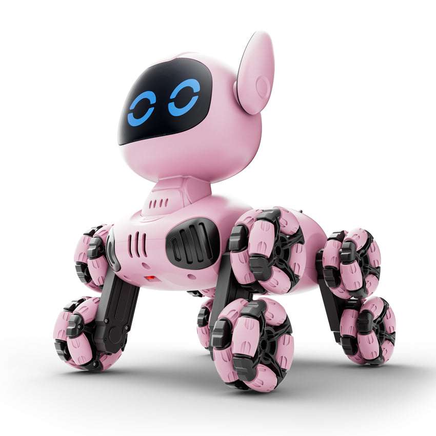 4D-Y9 8-Wheel Stunt Robo-Pet – Dual Control, Voice Command & Interactive Companion