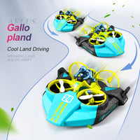 4D-V24 3-in-1 Water, Land & Air RC Quadcopter Stunt Car