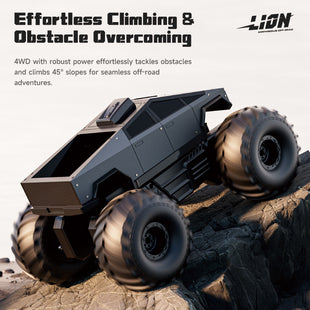 4D-Y10-2 Cyber Amphibious RC Truck – 8K FPV, 4WD Off-Road Monster