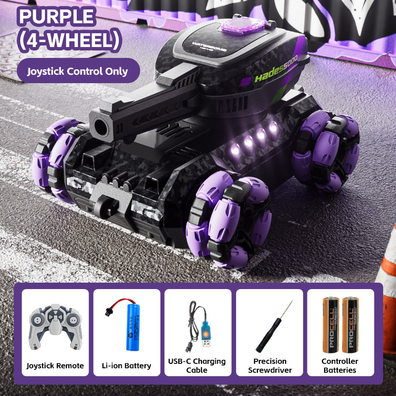 4D-Y13 Stunt Water Gel Tank – 4/6/8-Wheel RC Battle Vehicle