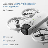 4D-V53 8K RC Drone with Screen Remote Controller – Beginner-Friendly Aerial Photography