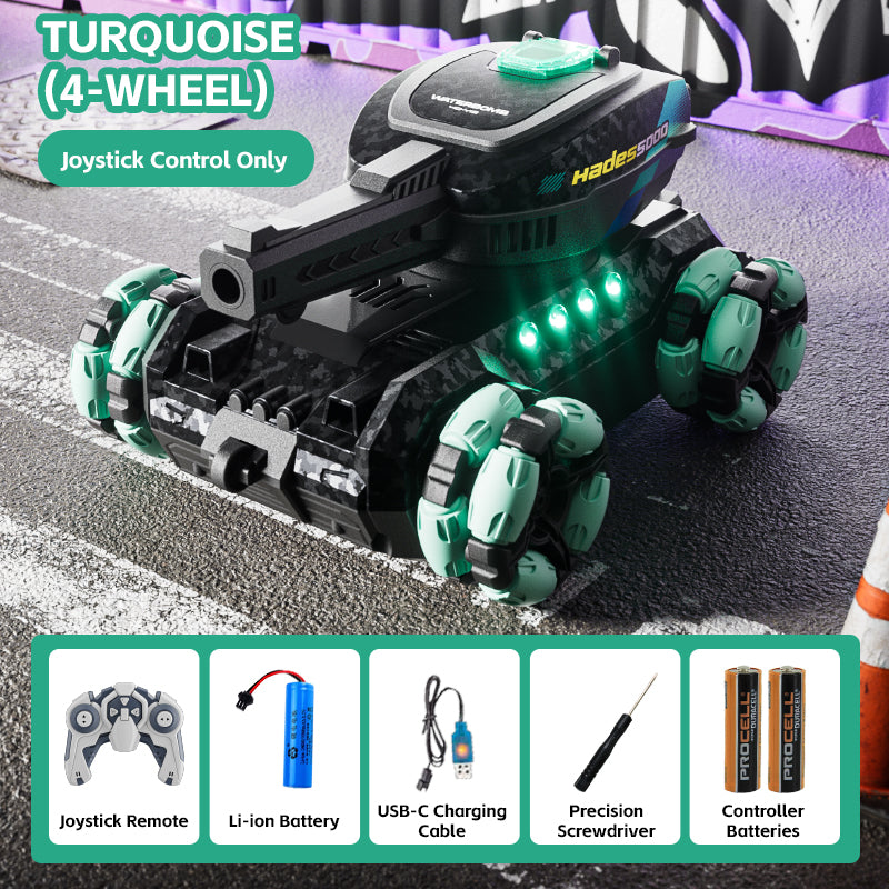 4D-Y13 Stunt Water Gel Tank – 4/6/8-Wheel RC Battle Vehicle
