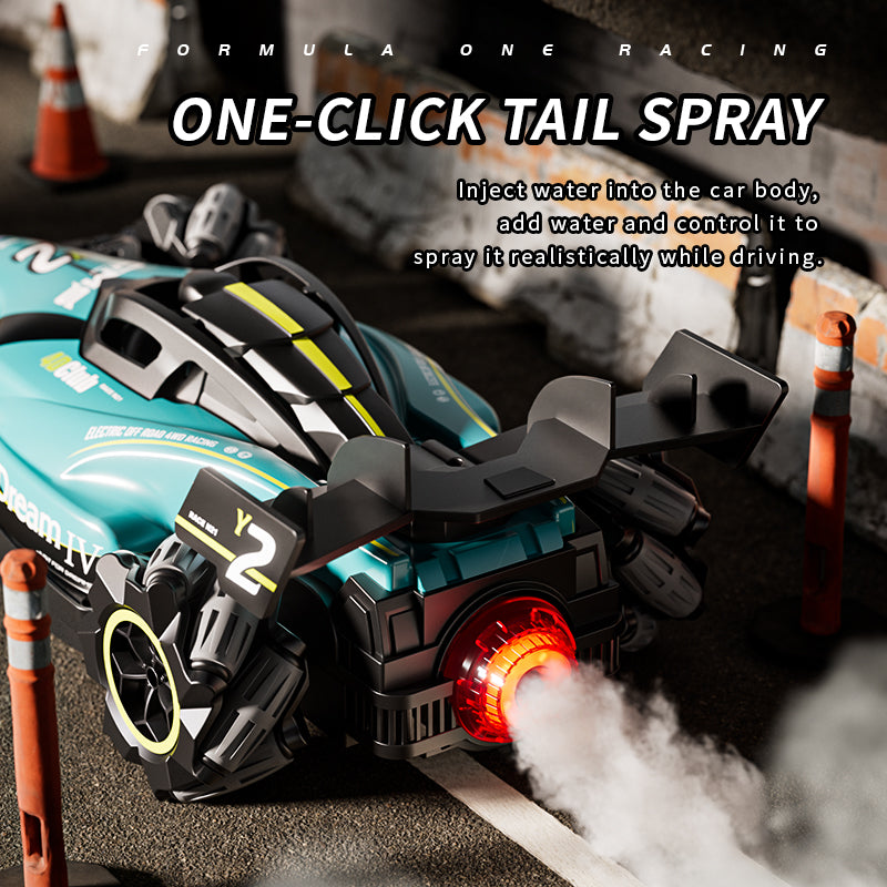 4D-Y2 F1 Formula Stunt RC Car – Gesture Control, Spray & Drift Monster