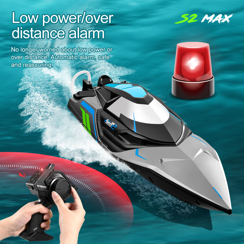 4D‑S2 MAX Series Single‑Propeller High‑Speed RC Boat (Large Size, Brushless Version)