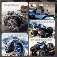 4D-Y10 Amphibious Off-Road RC Truck – 8K FPV, 4WD Climbing Monster
