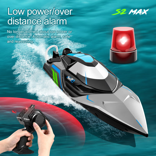4D‑S2 MAX Series Single‑Propeller High‑Speed RC Boat (Large Size, Brushed Version)